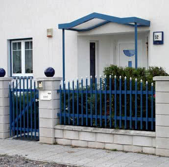 Ogrodzenie posesyjne - model Gloriette