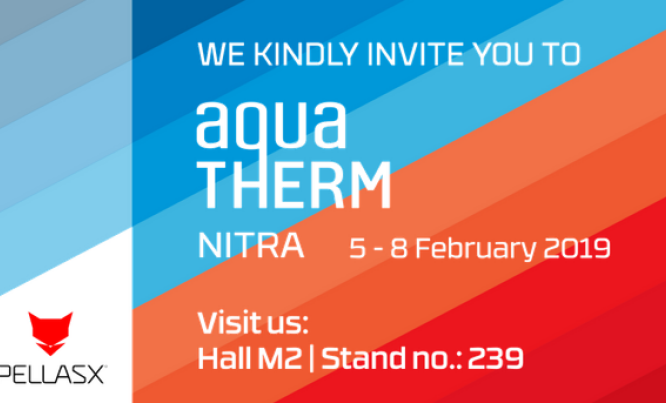 PellasX zaprasza na AquaTherm Nitra 2019