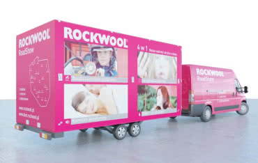Mobilne centrum szkoleniowe Rockwool w trasie