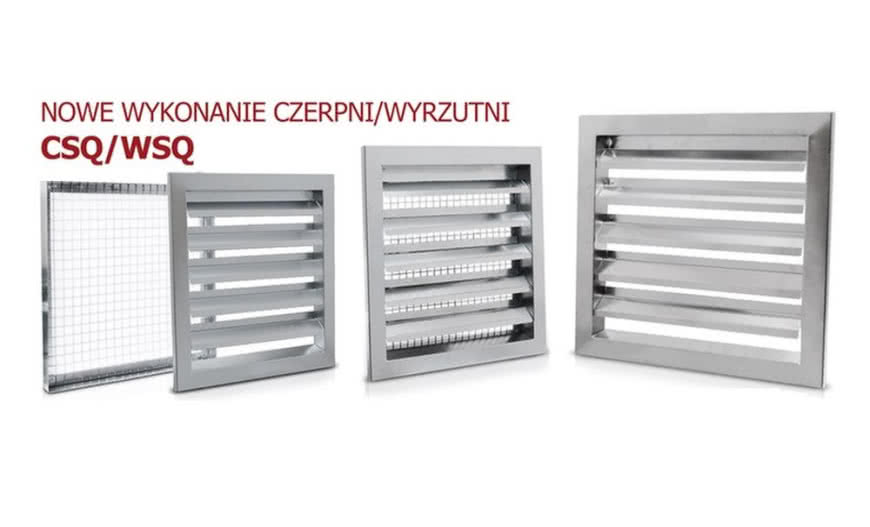 Nowe wykonanie czerpni i wyrzutni CSQ/WSQ