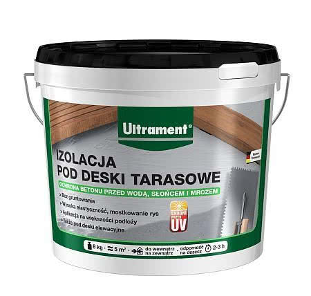 Izolacja pod deski tarasowe