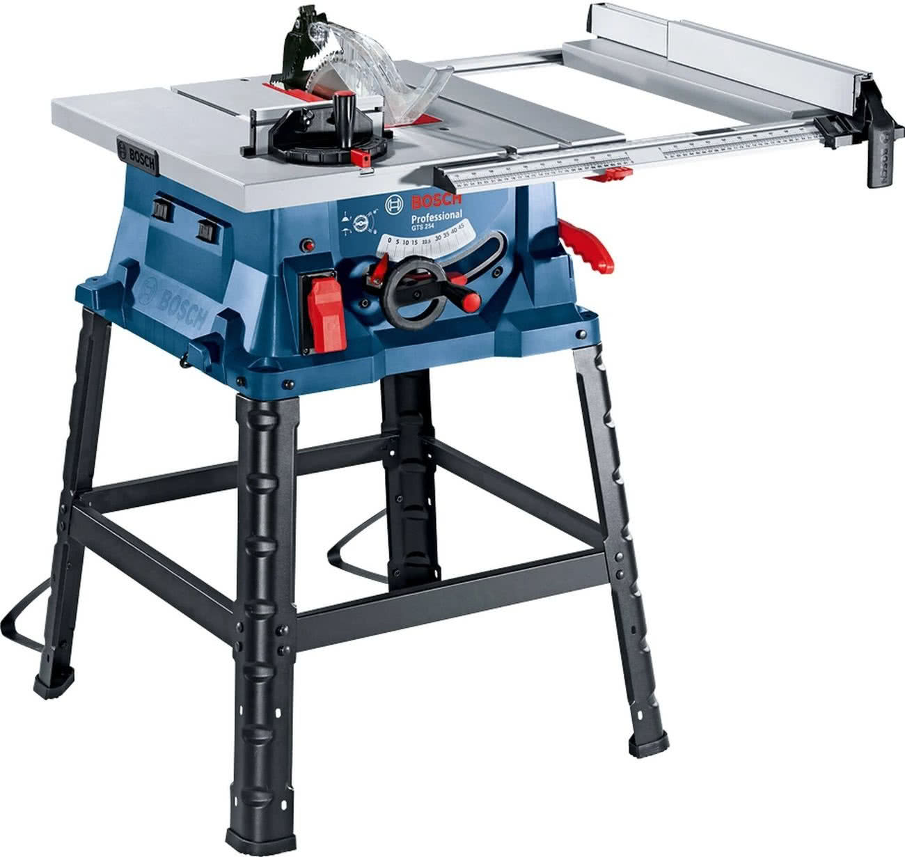Stołowa piła tarczowa BOSCH GTS 254. fot. Bosch Professional Stołowa piła tarczowa BOSCH GTS 254. fot. Bosch Professional
