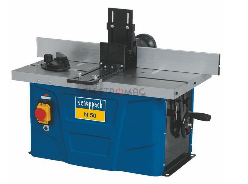 Frezarka dolnowrzecionowa Scheppach HF50. fot. https://electromag.pl/ Frezarka dolnowrzecionowa Scheppach HF50. fot. https://electromag.pl/