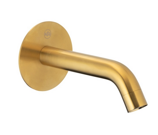 MOZA BRUSHED GOLD wylot wannowy podtynkowy