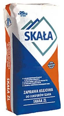 SKAŁA ZL - zaprawa klejowa do luksferów szara