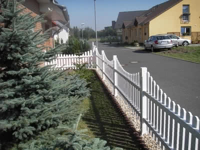 Ogrodzenie - model \"Transparent\" wypukły lub wklęsły