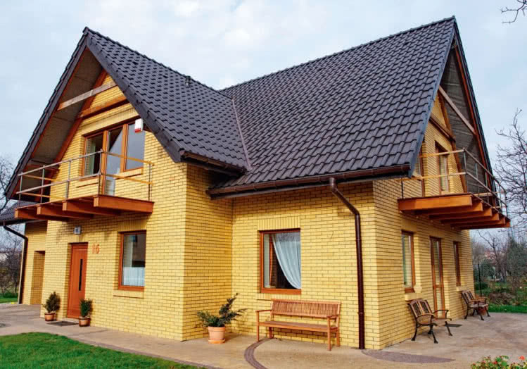 Przegrodę trójwarstwową najlepiej wykończyć cegłą klinkierową Przegrodę trójwarstwową najlepiej wykończyć cegłą klinkierową