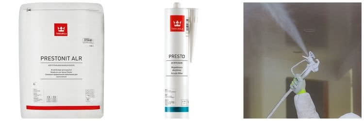 Tikkurila Prestonit ALR, Presto Acrylique Uzupełnienie serii Presto
