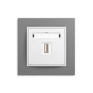 Ładowarka USB i ramka z tworzywa MINI