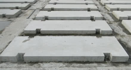 Betonowa płyta typu MON Betonowa płyta typu MON