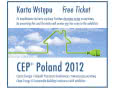 Karta darmowego wstępu na wystawę CEP® Poland 2012 i zniżki na konferencje