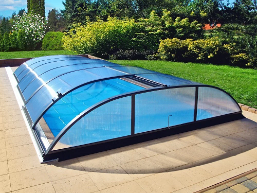 ZADASZENIE BASENU AZURE FLAT KOMPAKT
