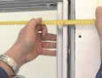ECLISSE - Montaż drzwi szklanych w ramie aluminiowej