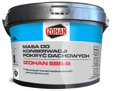 Masa do konserwacji pokryć dachowych IZOHAN SBS-B Masa do konserwacji pokryć dachowych IZOHAN SBS-B