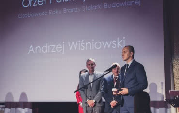 Andrzej Wiśniowski "Osobowością Roku Branży Stolarki Budowlanej 2014"