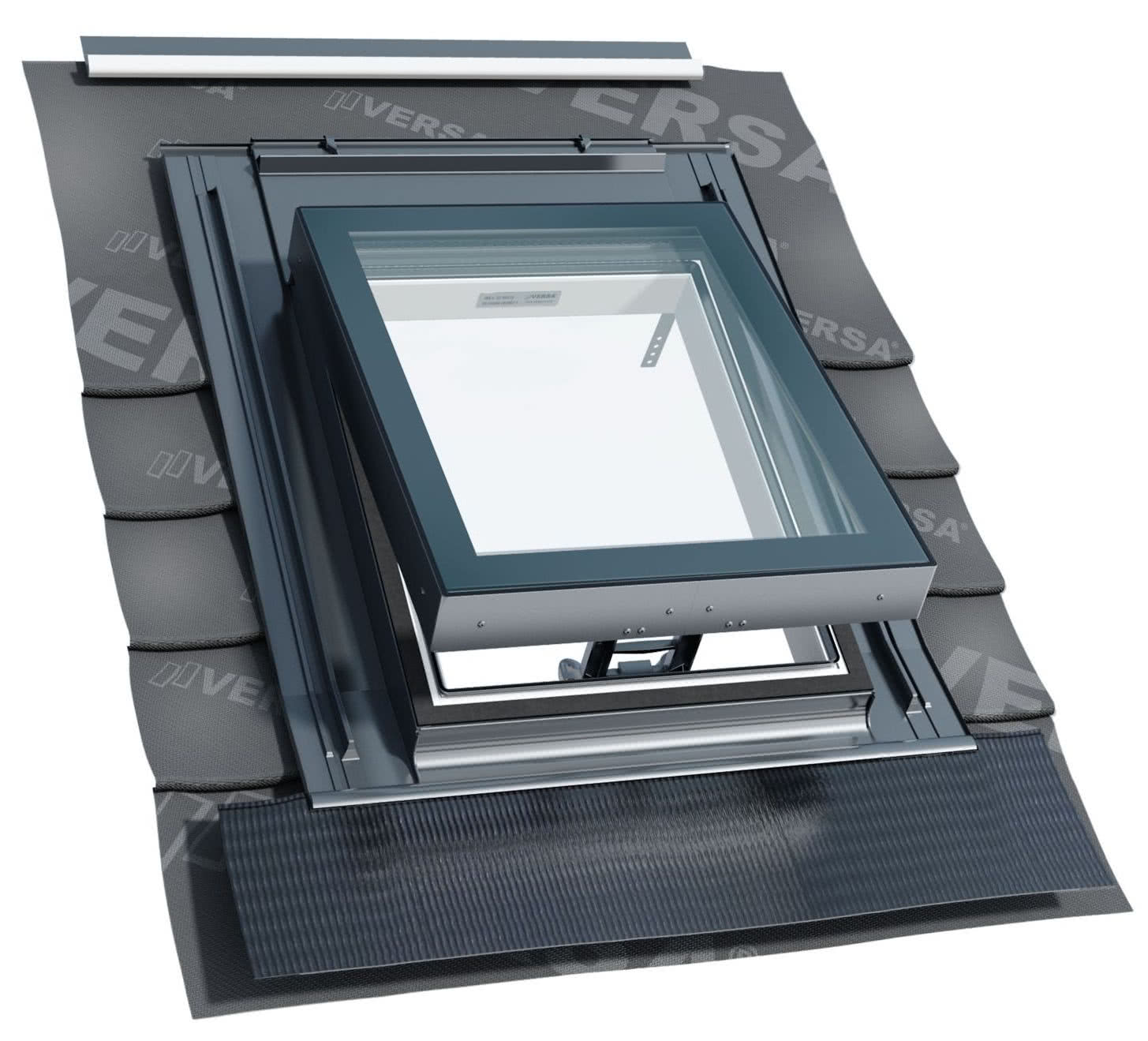 Wyłaz dachowy WVB+T PVC 50×62. fot. OKPOL Wyłaz dachowy WVB+T PVC 50×62. fot. OKPOL