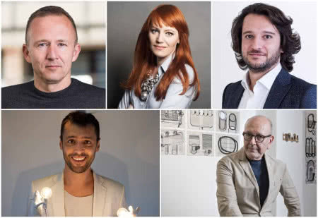 Od lewej: Jakub Głaz, Beata Kozar, Giuseppe Blengini, Marcantonio Malerba i Emilio Nanni - goście specjalni na Targach Budma 2019. Od lewej: Jakub Głaz, Beata Kozar, Giuseppe Blengini, Marcantonio Malerba i Emilio Nanni - goście specjalni na Targach Budma 2019.