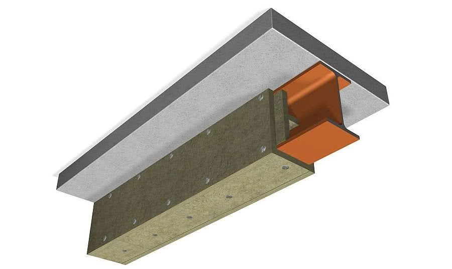 Wełna mineralna skutecznie ochroni stalowy dwuteownik przed wpływem wysokiej temperatury w czasie pożaru. fot. Paroc Wełna mineralna skutecznie ochroni stalowy dwuteownik przed wpływem wysokiej temperatury w czasie pożaru. fot. Paroc