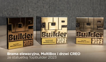 Produkty WIŚNIOWSKI wyróżnione statuetkami Top Builder 2023 